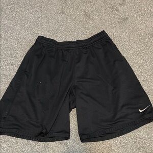 Nike Black Athletic Shorts Lightweight Moisture-Wicking